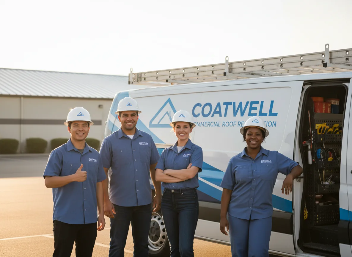 Commercial roof coating company in Diamond, MO